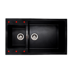 Chậu rửa chén Carysil ENC2 Nera (03)