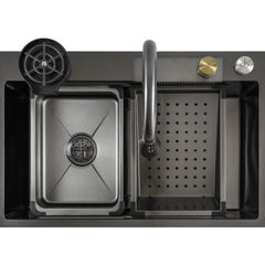 Chậu rửa chén chống xước Wabenform Maadela MDS-7547NBU Lechfall