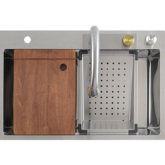 Chậu rửa chén chống xước Wabenform Maadela MDS-7547U Lechfall