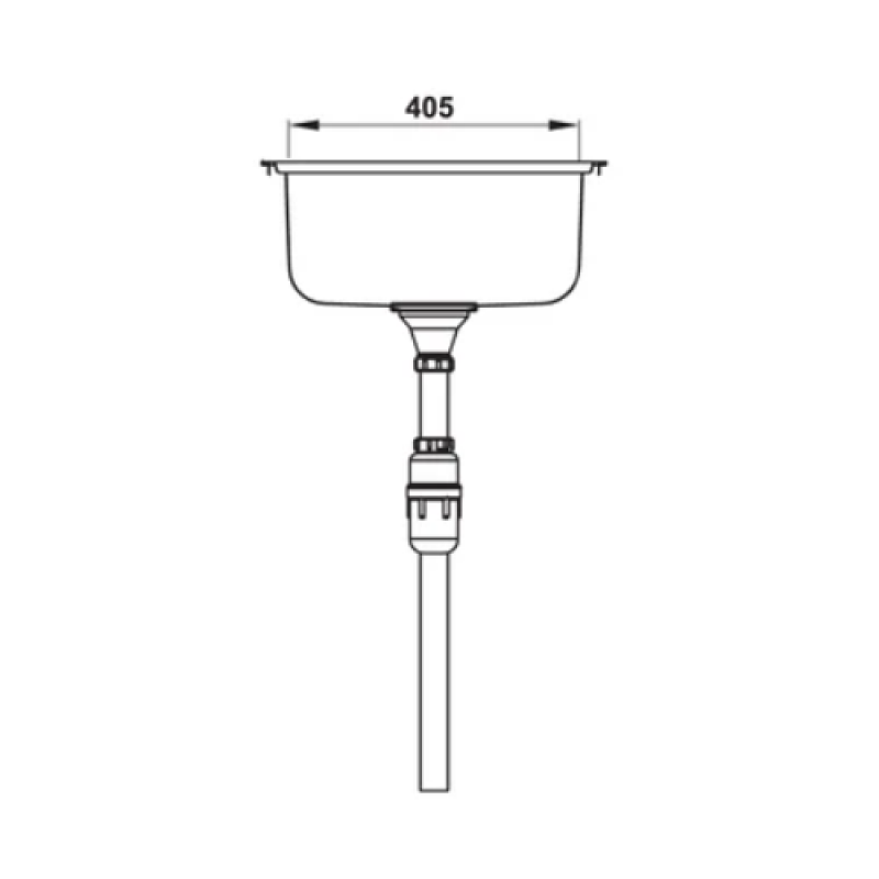 Chậu rửa chén Hafele HS-SD8648 567.20.493
