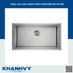 Combo chậu vòi Hafele 567.94.020 + 577.55.200