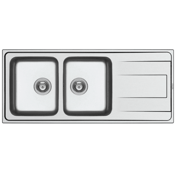 Chậu rửa chén inox Hafele - HELIAN 2B 1D 565.86.361