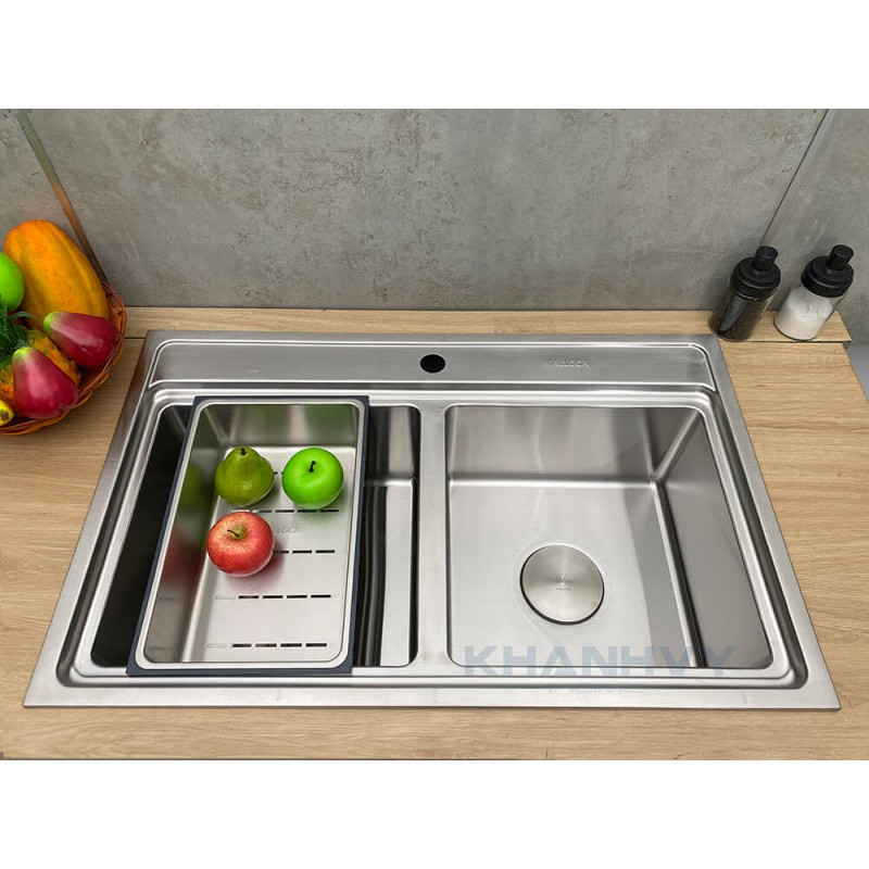 Chậu rửa chén Malloca MS 8812