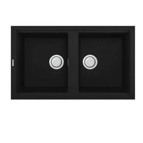 Chậu rửa chén Malloca NERO G-45040