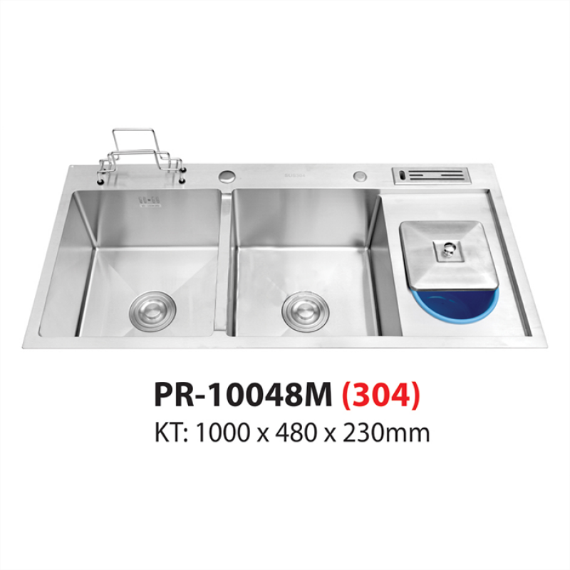 Chậu rửa chén Proxia PR-10048MD (304)