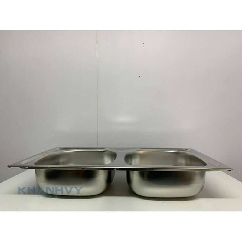 Chậu rửa chén Pyramis BASIC E78 2B SATIN 100138801