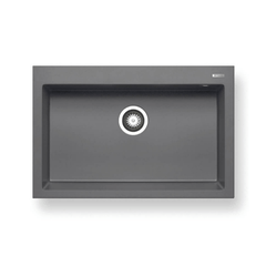 Chậu rửa chén Pyramis ISTROS 1B IRON GREY 070049611