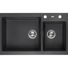 Chậu rửa chén Reginox AMSTERDAM 25 ĐEN HMH.R31087