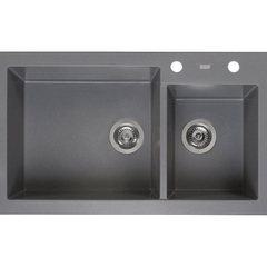 Chậu rửa chén Reginox AMSTERDAM 25 XÁM HMH.R31094