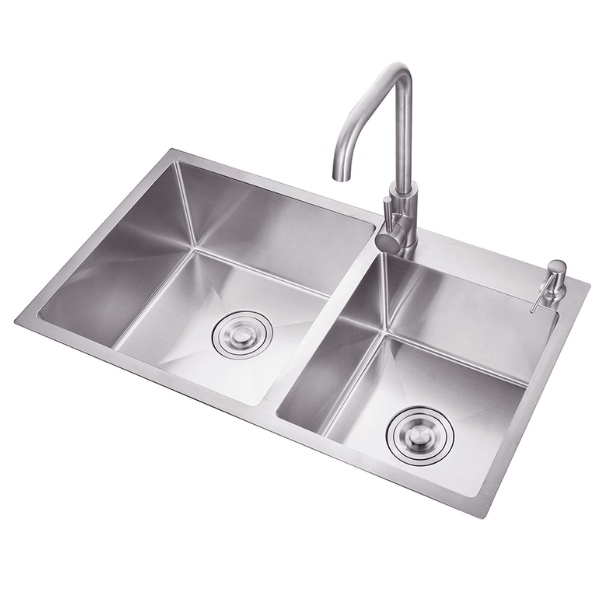 Chậu rửa inox Kaff KF-HM8245L