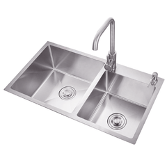 Chậu rửa inox Kaff KF-HM8245L