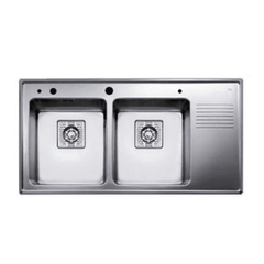 Chậu rửa inox TEKA FRAME 2B½D 40180551