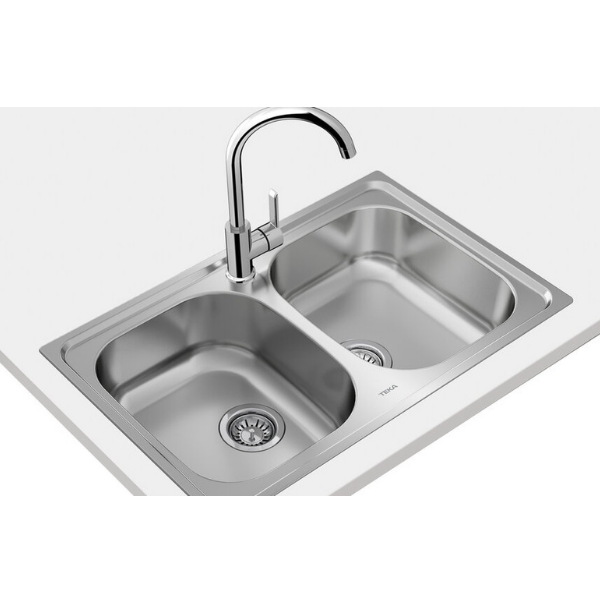 Chậu rửa inox TEKA UNIVERSE 80 T-XP 2B 115040009