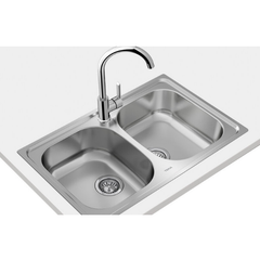 Chậu rửa inox TEKA UNIVERSE 80 T-XP 2B 115040009