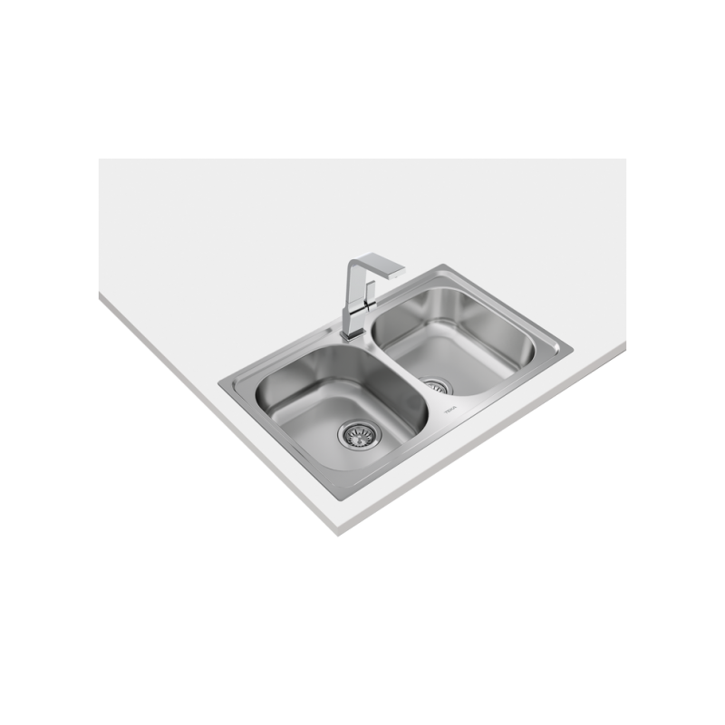 Chậu rửa inox TEKA UNIVERSE 80 T-XP 2B 115040009