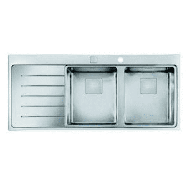 Chậu rửa inox TEKA ZENIT R15 2B 1D 13139009
