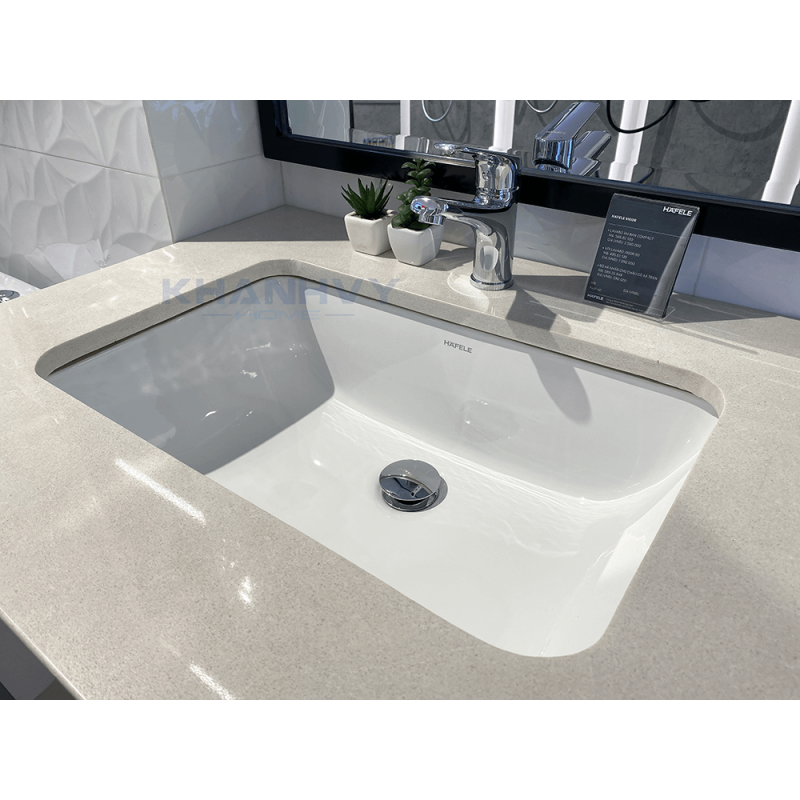 Chậu lavabo Hafele 588.82.109 âm bàn