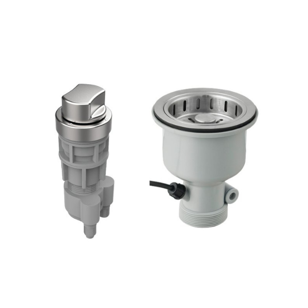 Chén xả chậu 1 hộc có điều khiển Hafele 567.25.927