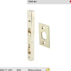 Chốt âm 305mm màu đồng bóng Häfele 489.71.461