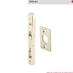Chốt âm Häfele 300mm màu đồng bóng 911.62.681