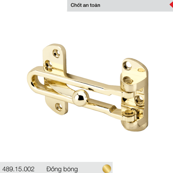 Chốt an toàn Hafele-Đồng bóng 489.15.002