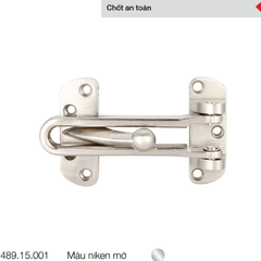 Chốt an toàn Hafele-Niken mờ 489.15.001