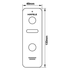 Chuông cửa màn hình Hafele SVD-700HD 959.23.096