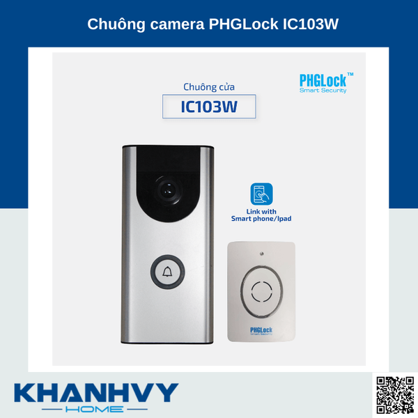 Chuông camera PHGLock IC103W