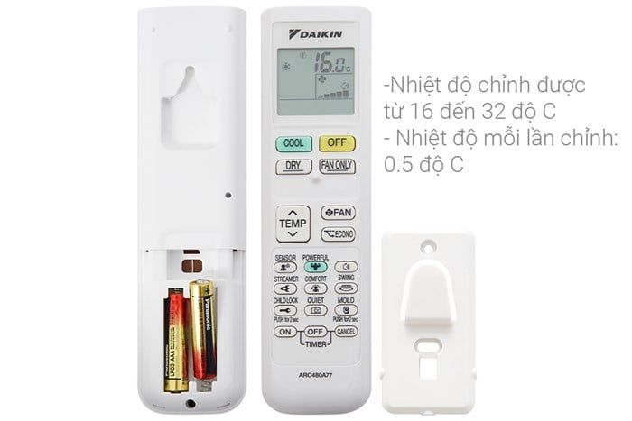 Máy lạnh Daikin FTKY60ZVMV/RKY60ZVMV Inverter 1 chiều 22.000 BTU 2.5 HP
