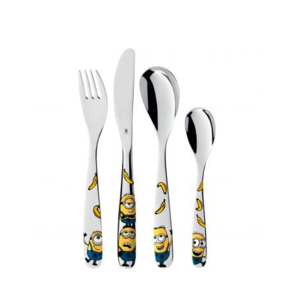Dao nĩa trẻ em WMF Mimions 4pc Cutlery Set 1286076040