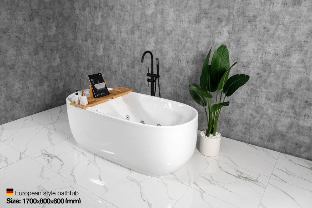 Bồn Tắm Massage Acrylic Mowoen MW8311B-170.MS