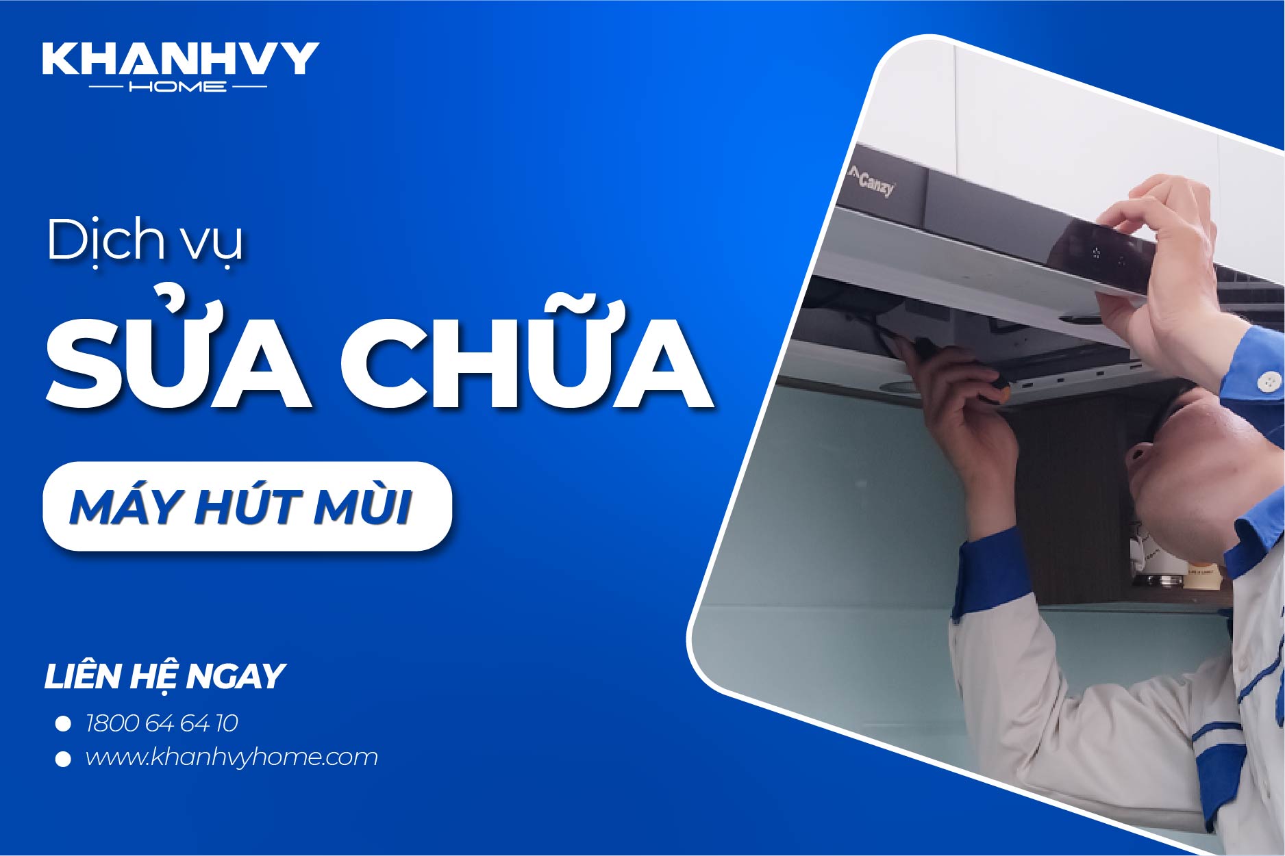 Sửa chữa máy hút mùi