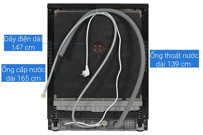 Máy rửa chén Hafele HDW-F601B 535.29.670 độc lập