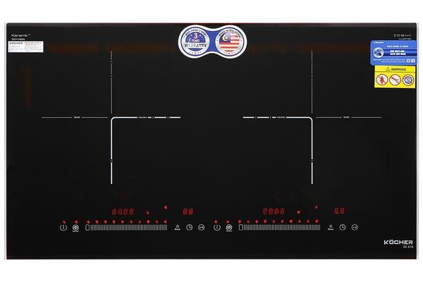 Bếp từ 2 vùng nấu Kocher DI-616