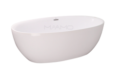 Bồn tắm Maamo MA-2404 ovan thành mỏng ( Bồn Ngâm)