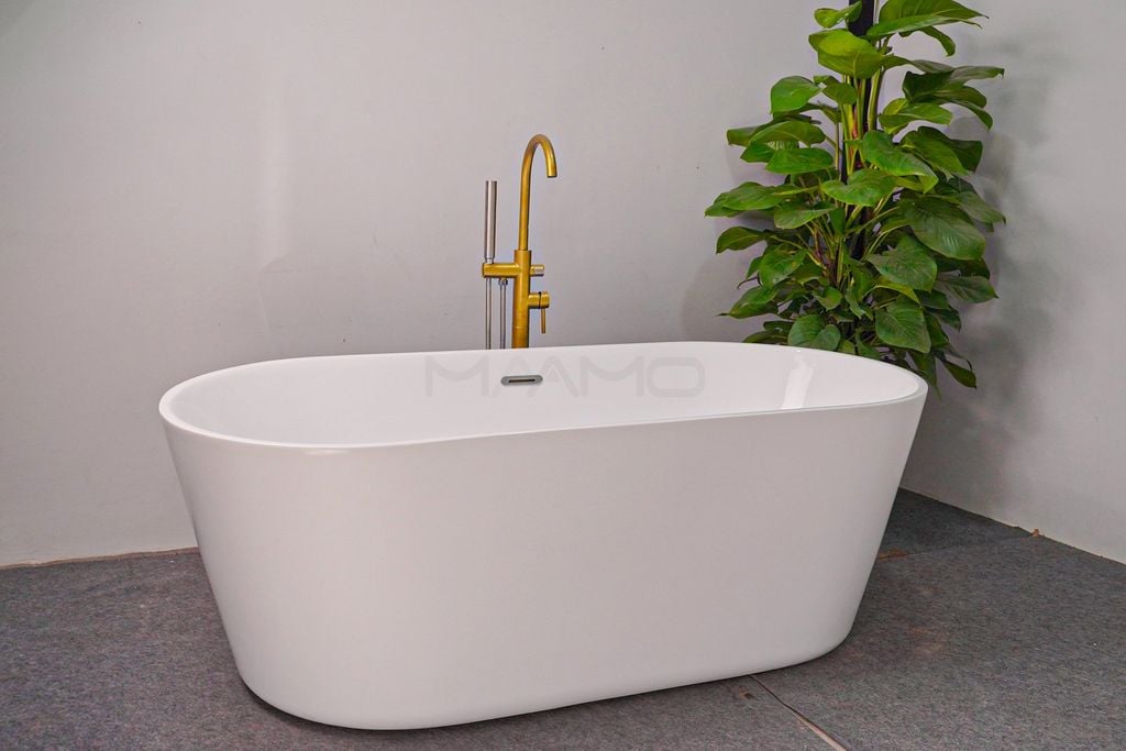Bồn tắm Maamo MA-2402 ovan cạnh thẳng