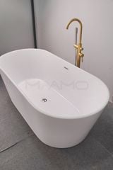Bồn tắm Maamo MA-2402 ovan cạnh thẳng
