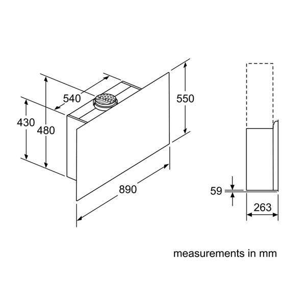 Máy hút mùi Bosch DWF97RV60B