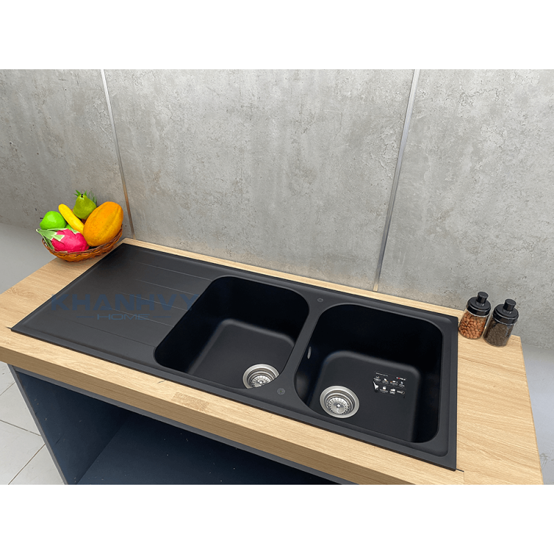 Chậu rửa chén Hafele JULIUS HS-GDD11650 570.35.360