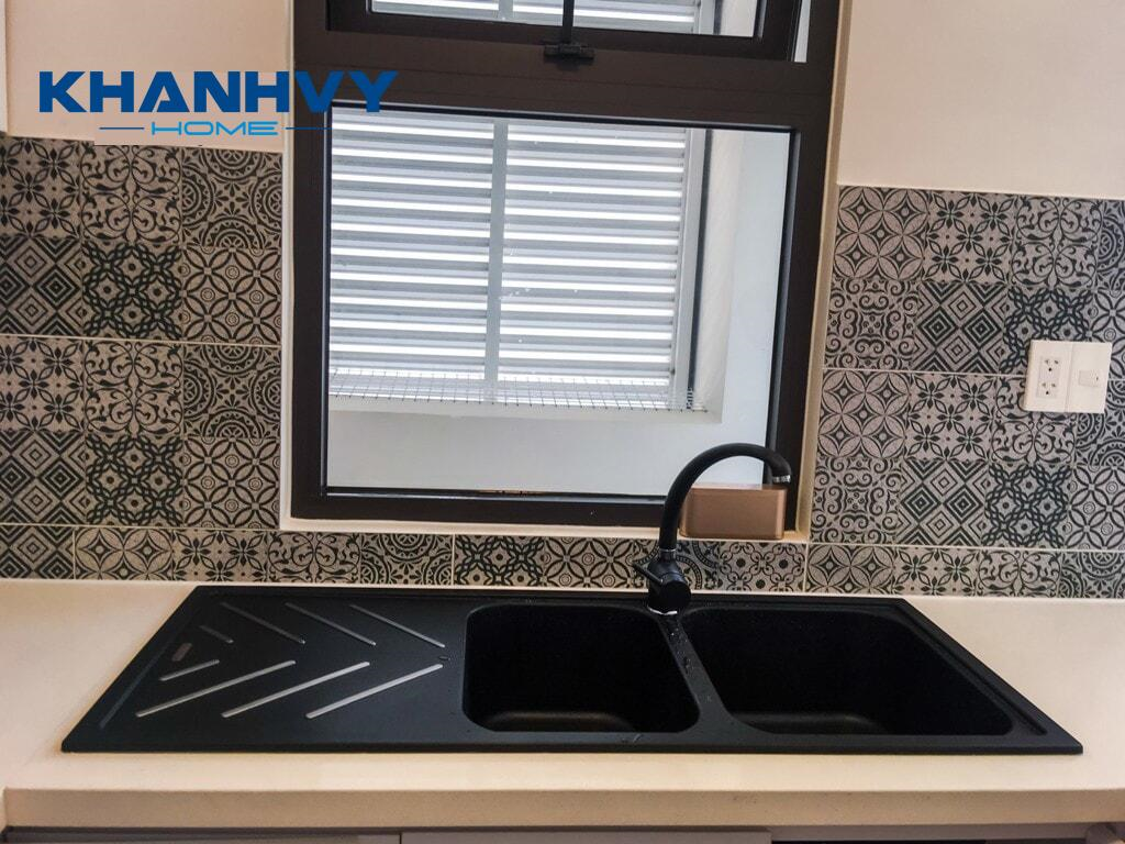 Chậu đá Granite Carysil có vẻ đẹp sang trọng, hiện đại
