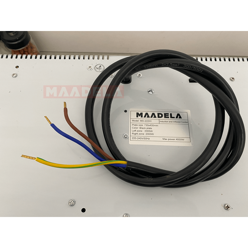 Bếp kết hợp điện từ Maadela MD-222IH