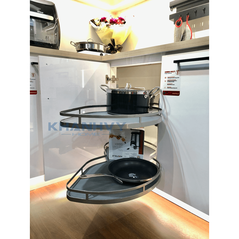 Kệ chiếc lá trái Hafele KOSMO OLLA MOVE 541.01.814