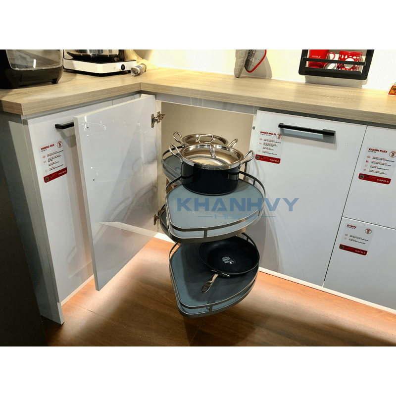 Kệ chiếc lá trái Hafele KOSMO OLLA MOVE 541.01.814