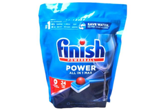 Viên rửa bát Finish 11141R Power All in 1 túi 24 viên