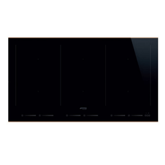 Bếp từ SMEG, 90cm, cảm ứng, DOLCE STIL NOVO, SIM693WLDR đa vùng nấu 535.64.169