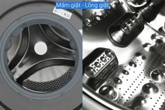 Máy giặt sấy LG FV1411D4B AI DD™ 11/7kg màu đen