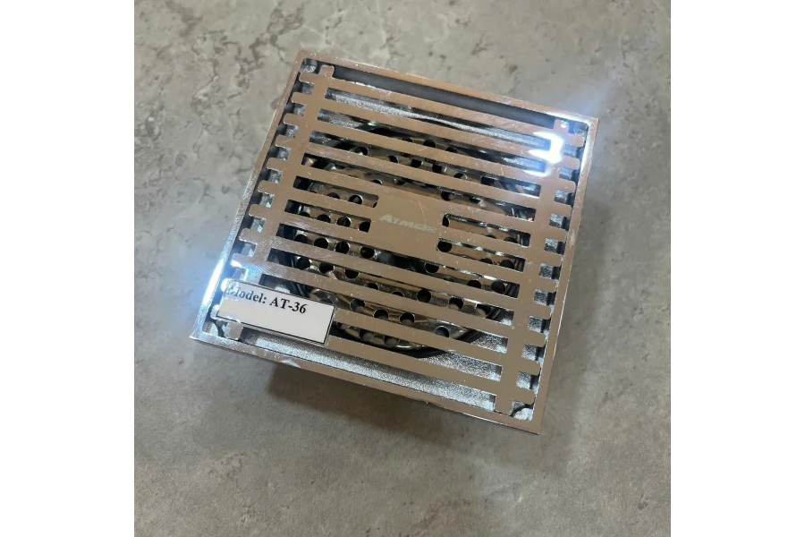 Xả lọc rác đồng mạ chrome Atmor AT-36