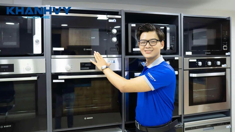 Khánh Vy Home cung cấp lò nướng Bosch chính hãng, chất lượng đảm bảo
