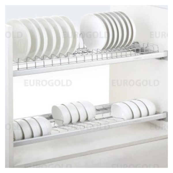 Giá bát cố định 1 tầng Inox 304 mờ Eurogold EPD8271