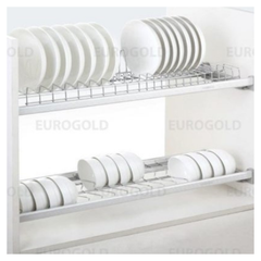 Giá bát cố định 1 tầng Inox 304 mờ Eurogold EPD8291